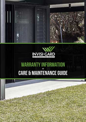 Warranty Information + Care and Maintenance Guide