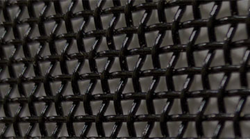 Black stainless steel mesh