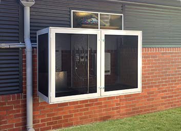 Unique solutions for Invisi-Gard security screens